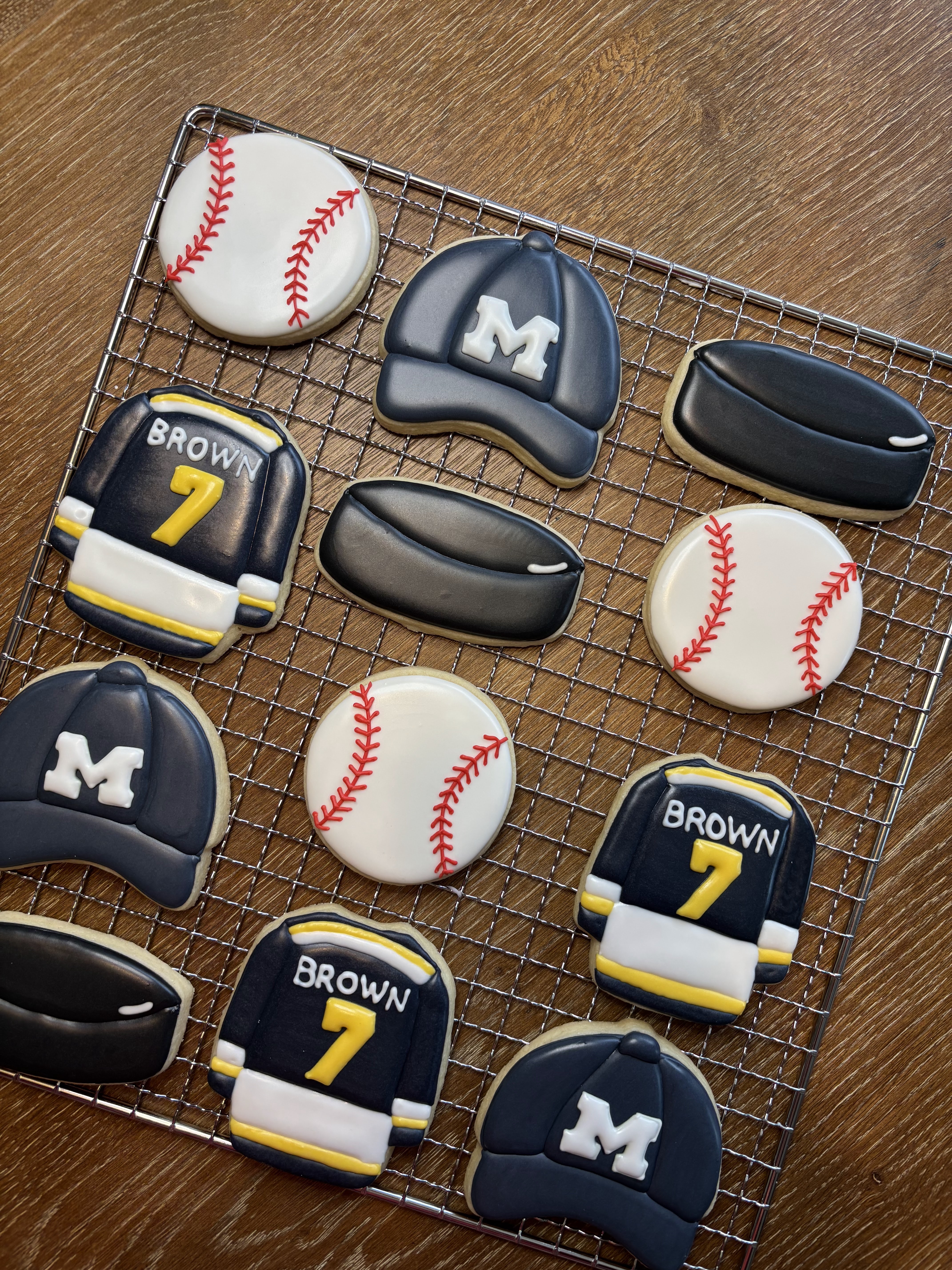 Baseball Brown 7 jersey team sports